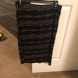 Pencil stretch skirt Large